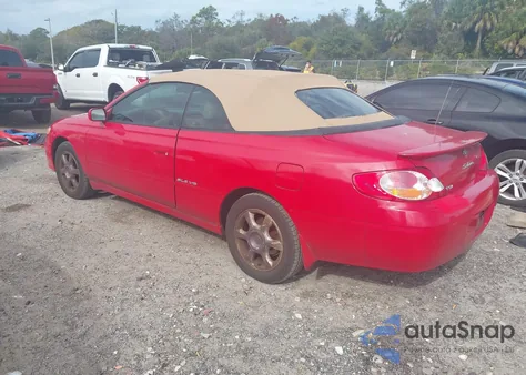 2003 Toyota Camry Solara Sle V6 z USA, uszkodzony, nr VIN 2T1FF28P43C604733